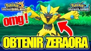 Comment avoir zeraora pokemon soleil