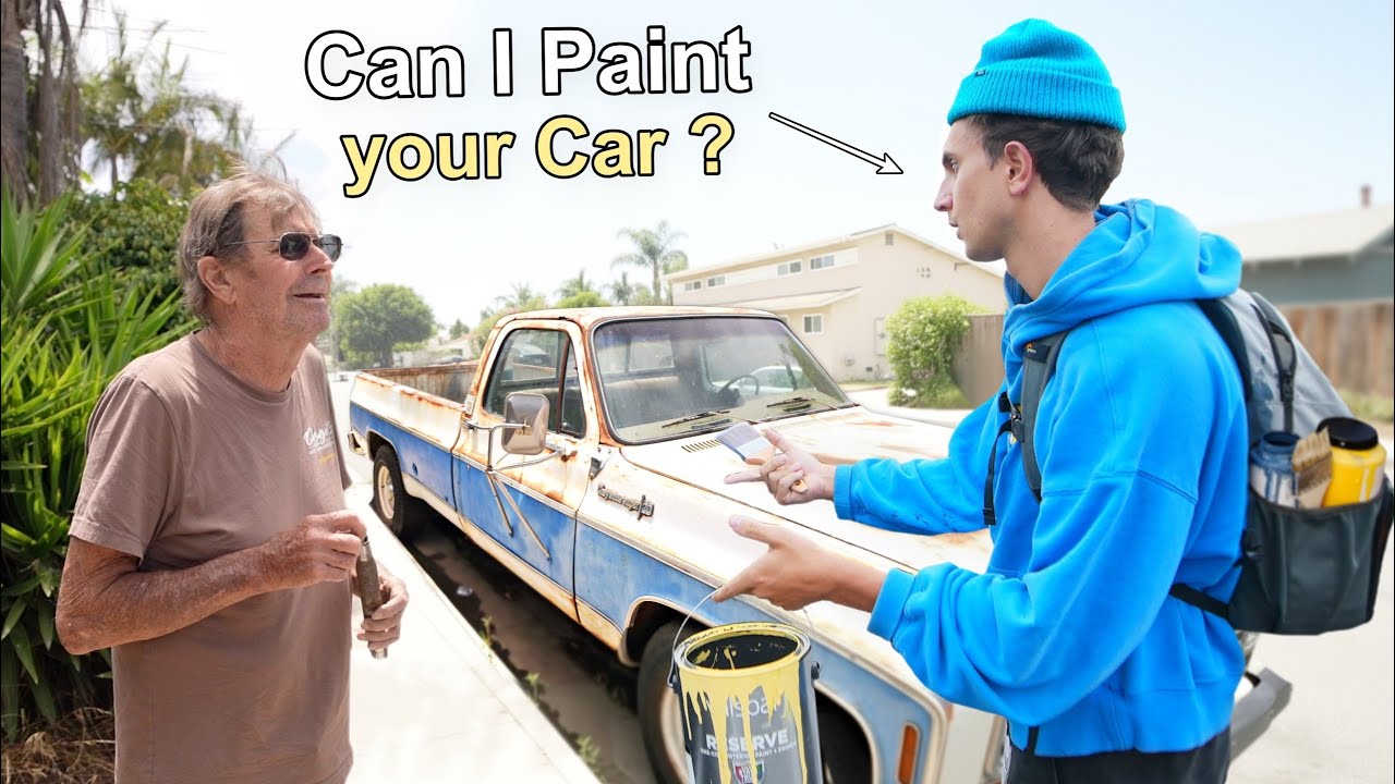 Asking Strangers to Paint THEIR Car…