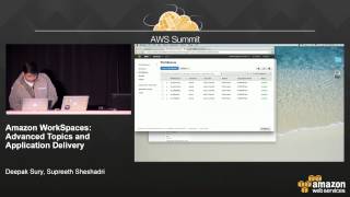 Amazon WorkSpaces: Advanced Topics and Application Delivery