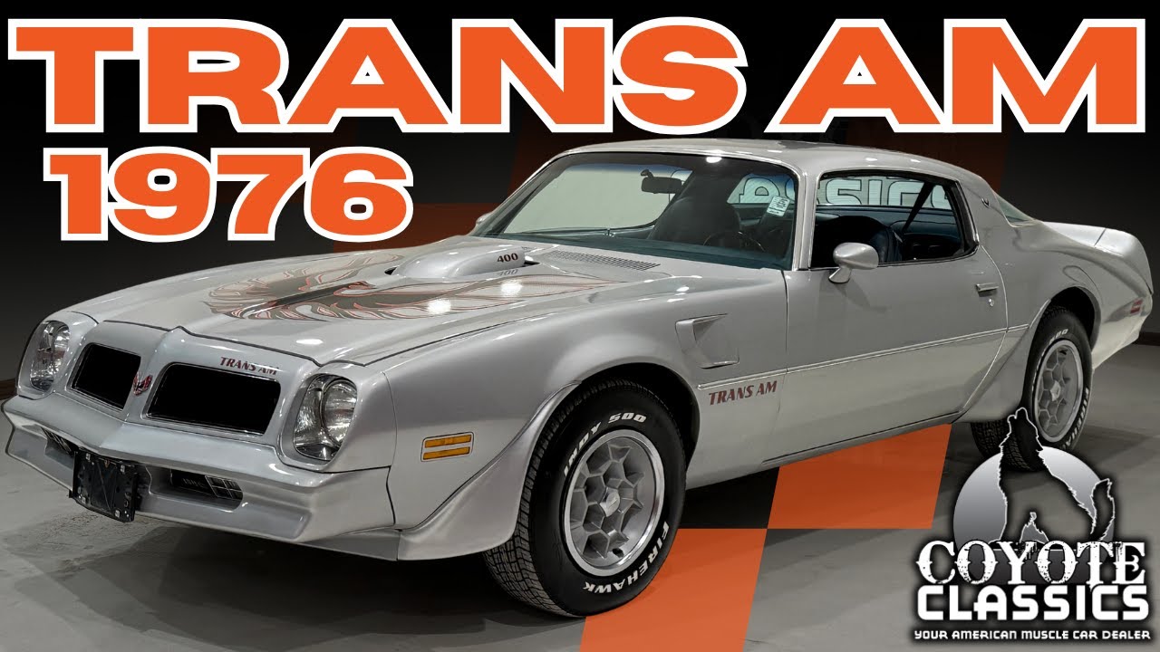 1976 Trans Am *SOLD* at Coyote Classics - YouTube