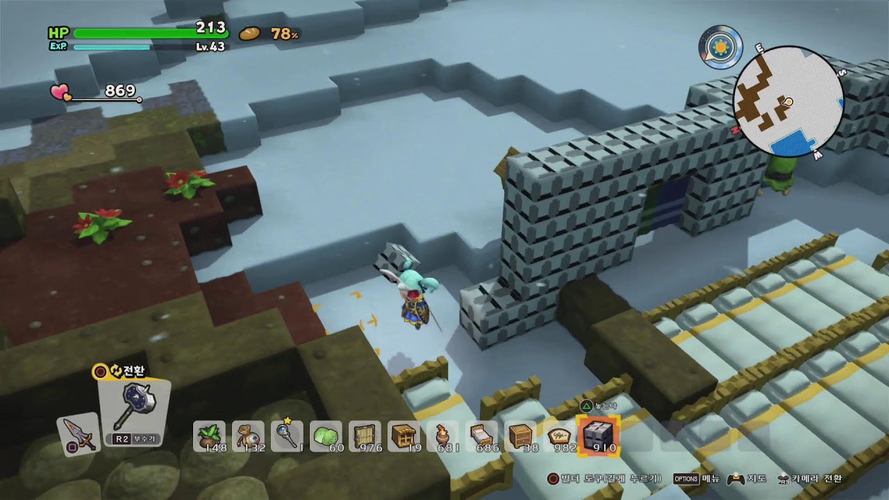 오랜만에 드래곤 퀘스트 빌더즈2 시참