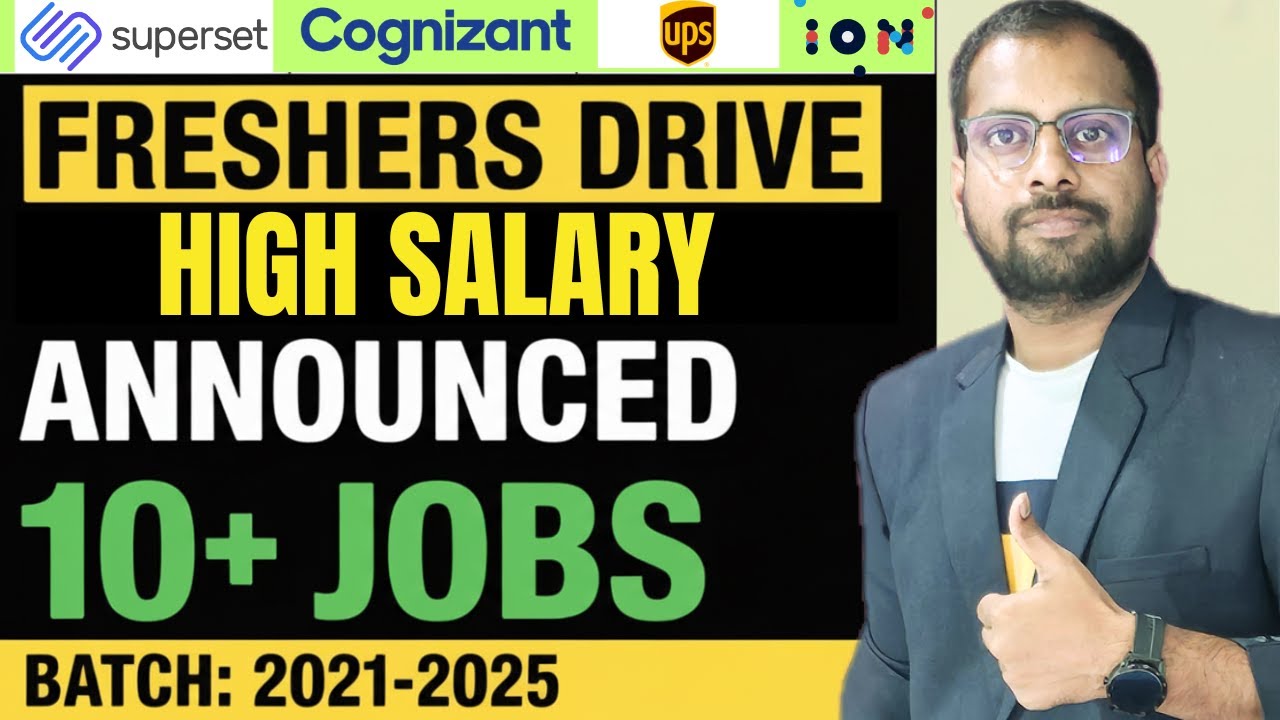 Cognizant Superset Last Date Apply Now | UPS, ION, SBI Jobs For ...