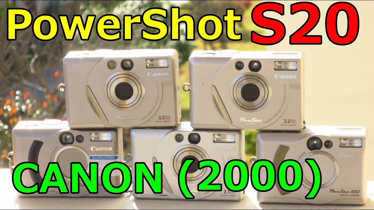 Adverteerder formeel japon ジャンク】264円 CANON PowerShot S20 動作検証・作例 旧世代パワーショット2000年発売 300万画素 - YouTube