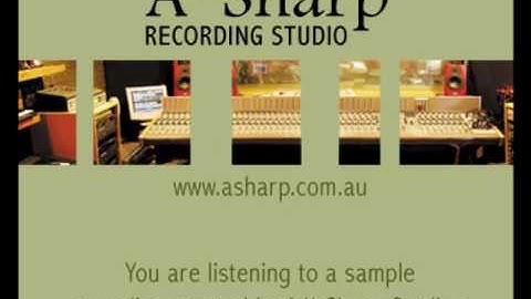 Sample Recording - Rockin Male Vocal and Big Guitars (music only) from A Sharp Recording Studio