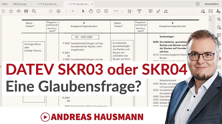 DATEV SKR03 oder SKR04?