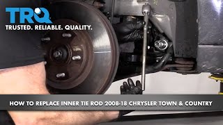 Download Lagu How to Replace Front Inner Tie Rod 2008-18 Chrysler Town \u0026 Country MP3