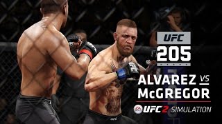 UFC 205 | EA SPORTS UFC 2 Simulation – Alvarez vs McGregor