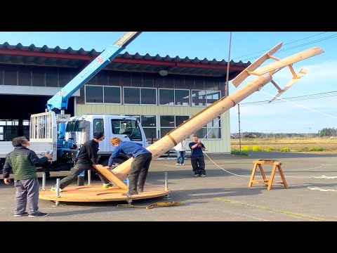 木製縦型風力発電機の試作品を作るプロセス。地域木材資源と最新加工技術が切り拓く実験的ものづくり。