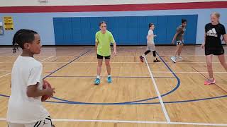 Excellent, and very fun group tonight at Carver Community Center! 🏀