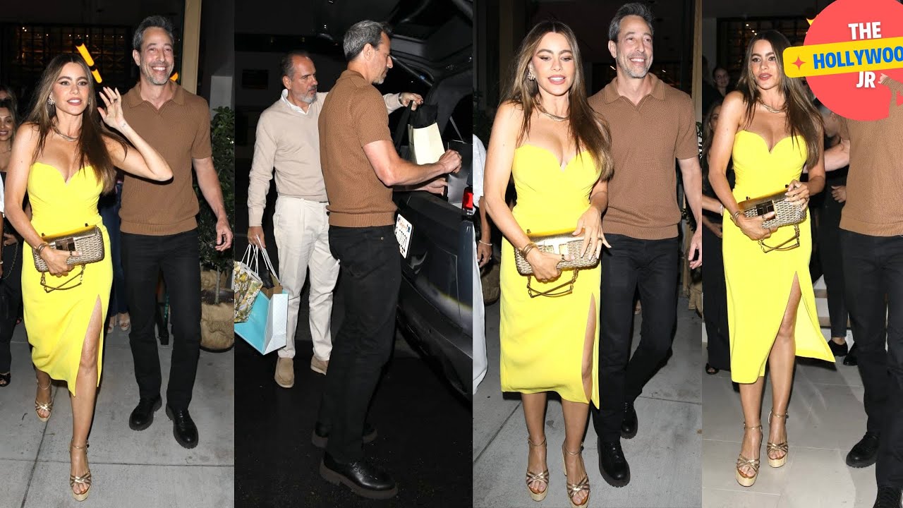 SOFIA VERGARA ENJOYED A BIRTHDAY DINNER WITH JUSTIN SALIMAN SURROUNDED BY FAMILY AND FRIENDS!