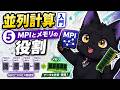 【丁寧に学ぶ並列計算入門】⑤MPI/MPとメモリアクセス