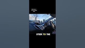 Which way do you turn the wheel when reversing?
