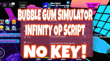 🏆 Bubble Gum Simulator INFINITY OP SCRIPT *NO KEY*| Auto farm, auto win games, easy secrets and more