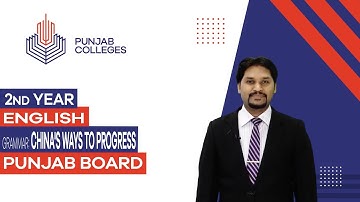 PGC Lectures-Inter Part II-Punjab Board - English -Lecture 83 - China