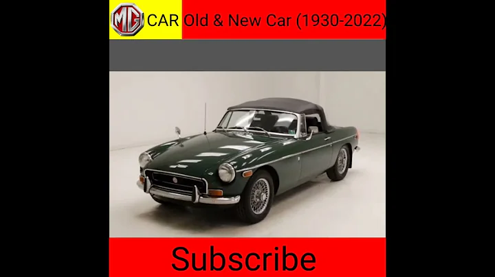 MG Car Old & New (1930-2022)#shorts #carlover #cars