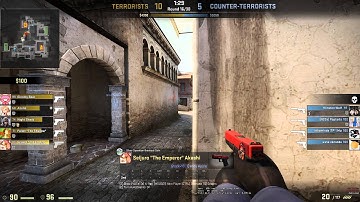 CS Go: Glock Double Kill-Flick shot