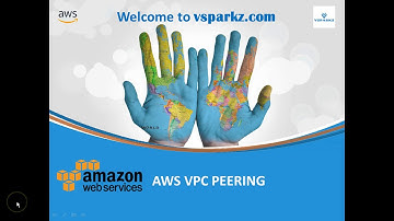 VSPARKZ | AWS VPC PEERING | How to Create VPC Peering connections| AWS VPC PEERING DEMO In Tamil