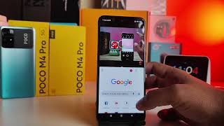 How to set Split Screen in Poco M4 Pro 4G, 5G