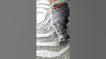 Floor carpet trimming process #goodtools #short