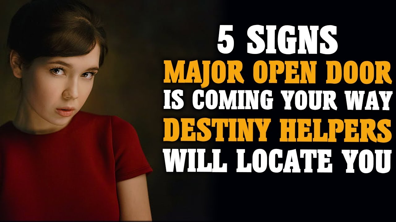 WHEN IT'S YOUR SEASON FOR AN OPEN DOOR GOD WILL BLESS YOU WITH THIS 5 THINGS