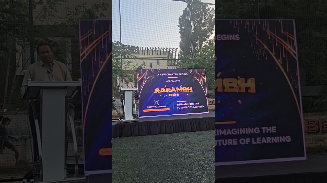 Aarambh  Gravity Academy- Ankush Koul and Team 