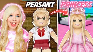 PEASANT TO PRINCESS IN BROOKHAVEN! (ROBLOX BROOKHAVEN RP)