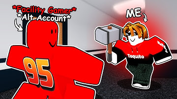 Catching Facility Gamer Alt Trolling in Flee the Facility...