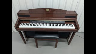 Yamaha Clavinova CLP-280 in Polished Mahogany with matching stool