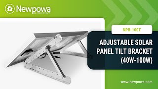 Newpowa's Adjustable Tilt Bracket Overview & Setup