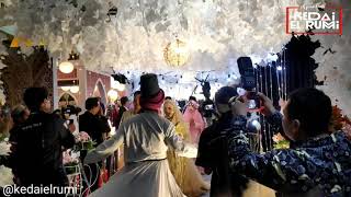 KIRAB TARI SUFI ( dance ) NIKAH WEDDING DAN DIIRINGI MUSIK  EL RUMI GAMBUS SURABAYA
