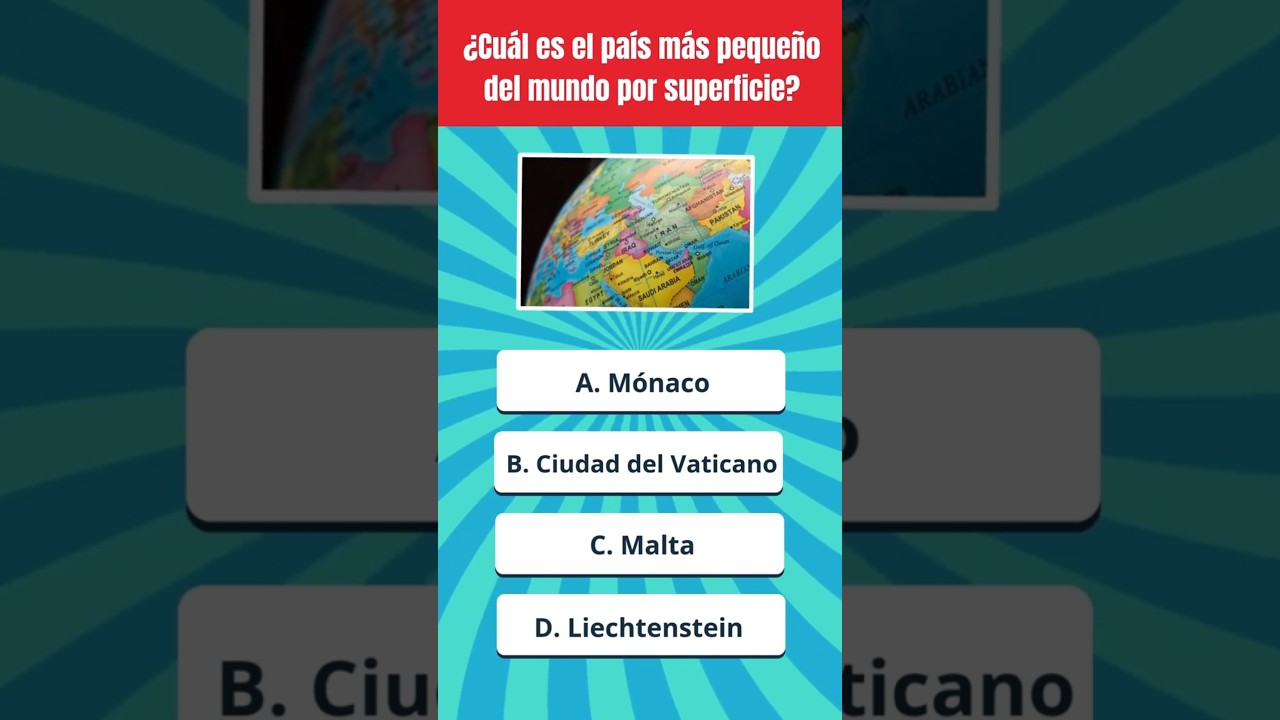 Preguntas de Cultura General 🌍📖🧠 | ¿Cuánto Sabes? |  Quiz Mania✅ 