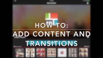 How to Make a Slideshow with PicPlayPost Video Editor - Single frame option and transitions