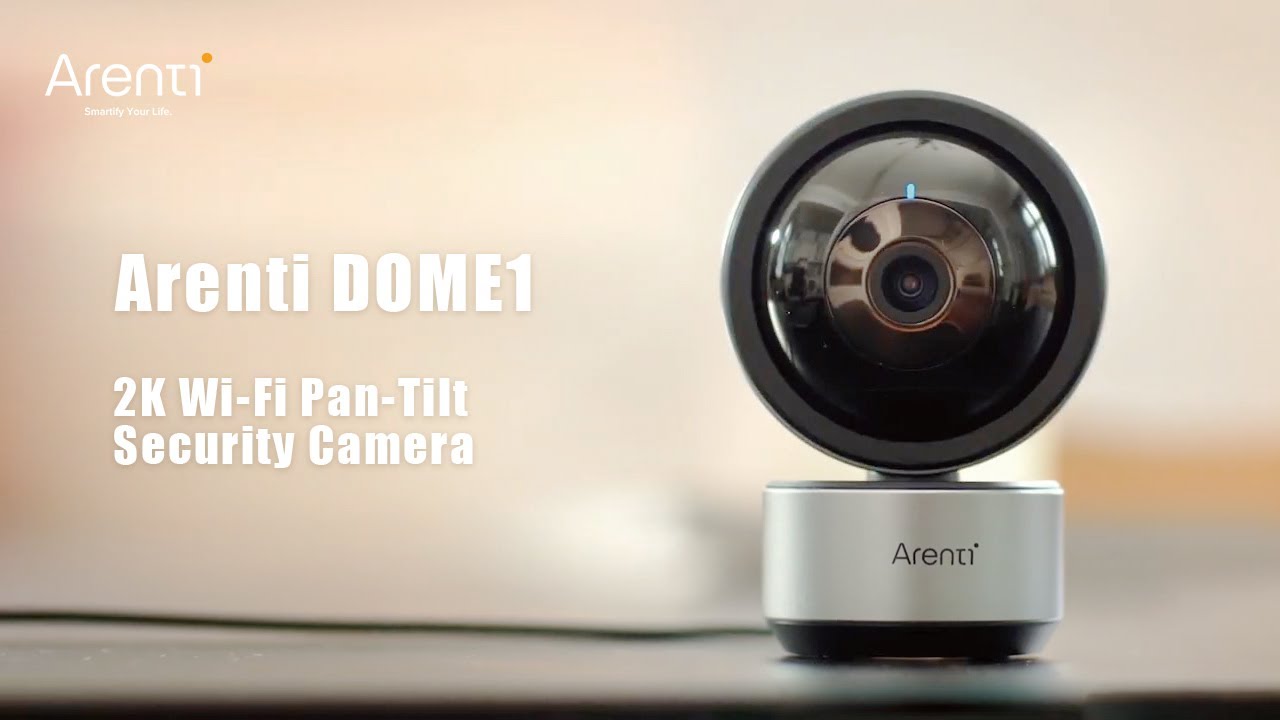 ARENTI - DOME1 ULTRA HD 3MP/2K 室內Wi-Fi雲台安全攝影機- UNIWARE