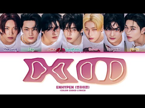 ENHYPEN 'XO (Only If You Say Yes)' Lyrics (엔하이픈 XO 가사) (Color Coded Lyrics)