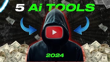 Use These 5 FREE Ai Tools for Youtuber Creator (GUARANTEED) #aitools