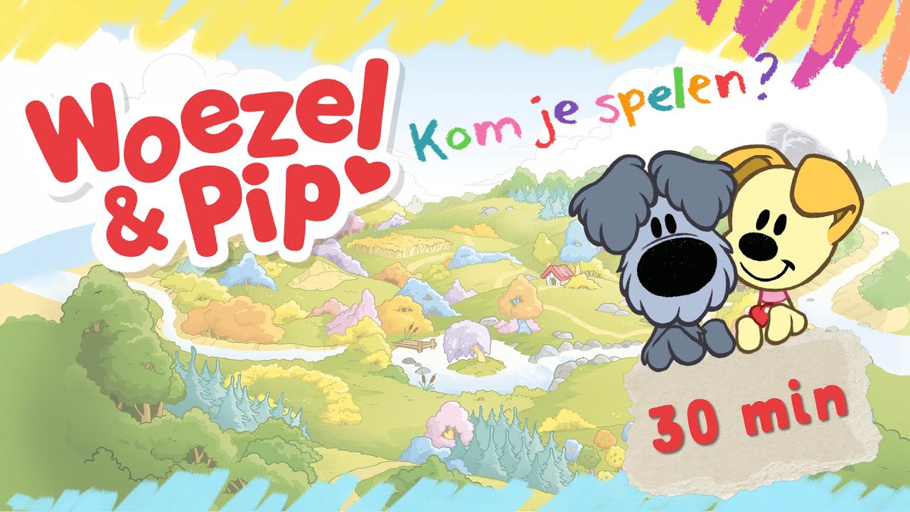 ⭐️  Woezel & Pip Afleveringen ⭐️   - 30 minuten compilatie 🐾