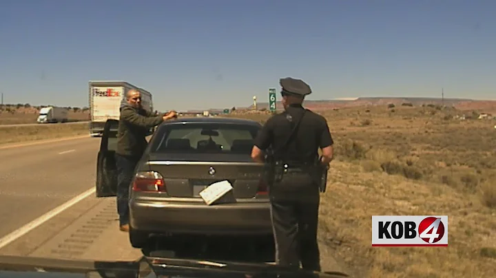 Dash cam video shows murder suspect attack New Mexico State Police officer
