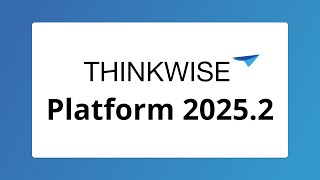 Thinkwise Platform 2025.2 Release