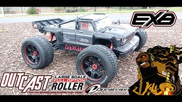 Arrma OUTCAST EXB 8S With Duratrax Street Tires Rip