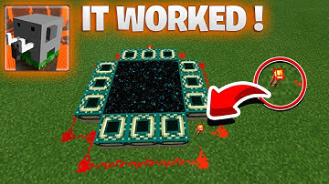 How to Make END PORTAL in Craftsman: Building Craft