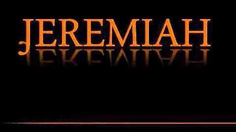 Once Saved Always Saved (Ezekiel and Jeremiah)