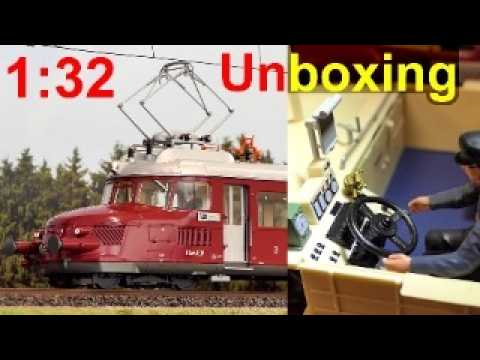 Unboxing Märklin 55267 "Red Arrow" Gauge1 Part 2 – SBB RCe 2/4 607 Railcar - Model Train Review