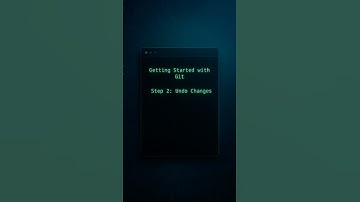 Git Undo Commit in Under 30s ⏪ #shorts