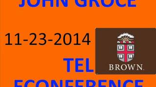 John Groce previews Brown game 11-23-14