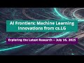 AI Frontiers: Cutting-Edge Machine Learning Highlights (July 16, 2025)