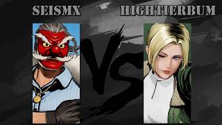 MR KARATE 🐺 SEISMX VS HIGHTIERBUM 🐺 BLUE MARY | FATAL FURY COTW