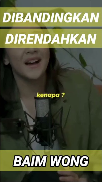 Dibandingkan Atau Direndahkan, Begini Jawaban Baim Wong