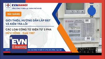 Phần 17: Giới thiệu bài giảng Công tơ điện tử Hữu Hồng 3 pha