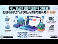Full Stack Engineering CourseBuild and Deploy a Full Stack PERN Admin Dashboard in 2026