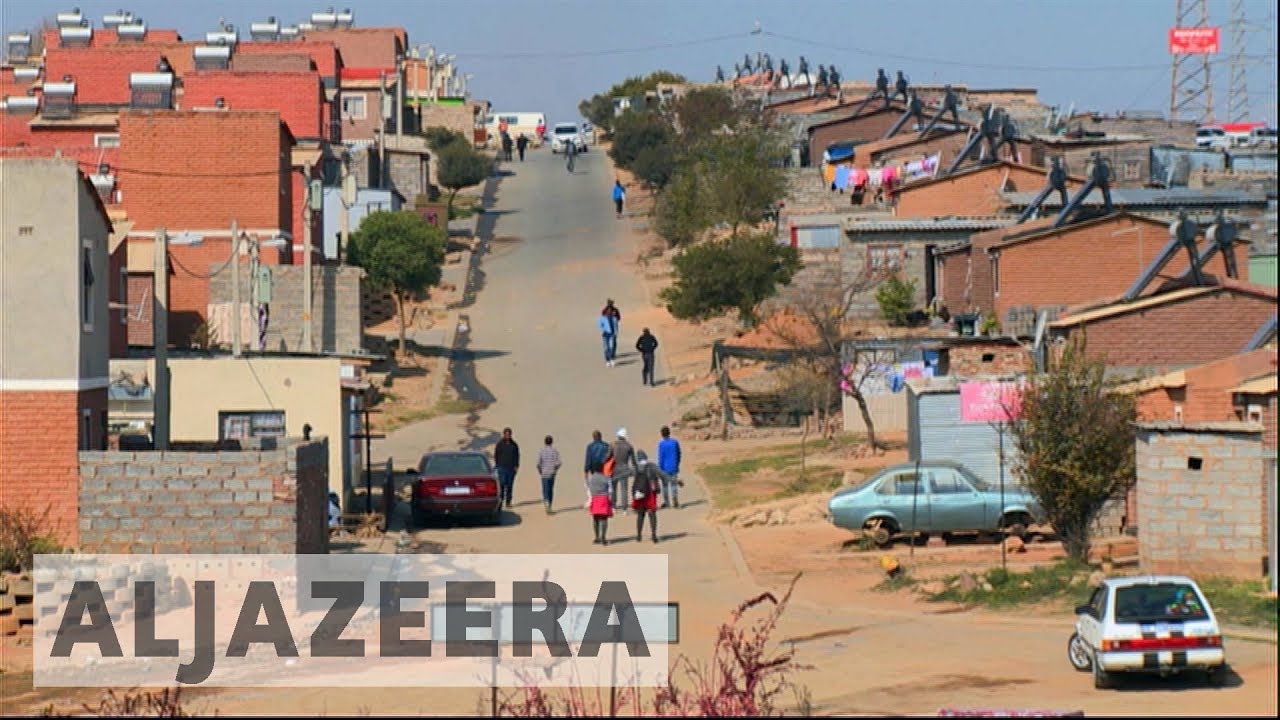 South Africa government blamed as millions live in shacks - YouTube